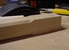 baluster with stopped chamfer baluster with stopped chamfer