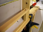 cross rails are attached with pocket screws cross rails are attached with pocket screws