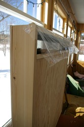 plastic film shows the airflow exiting the heater plastic film shows the airflow exiting the heater